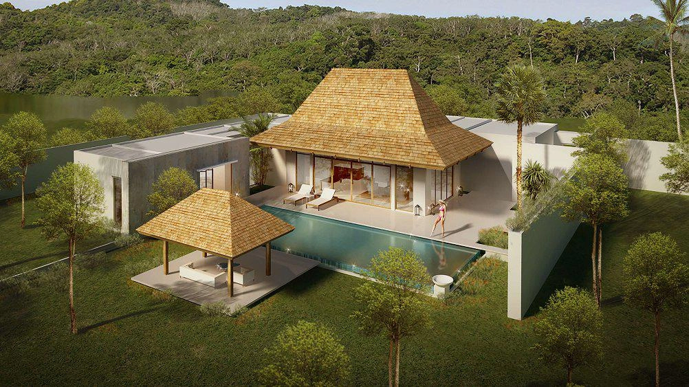 Виллы в современном жилом комплексе на Пхукете, Таиланде