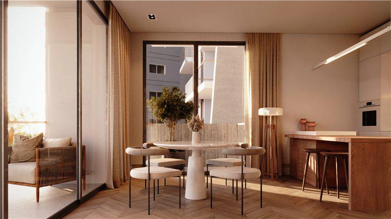 Апартаменты с садом и бассейном в Ларнаке, Кипр