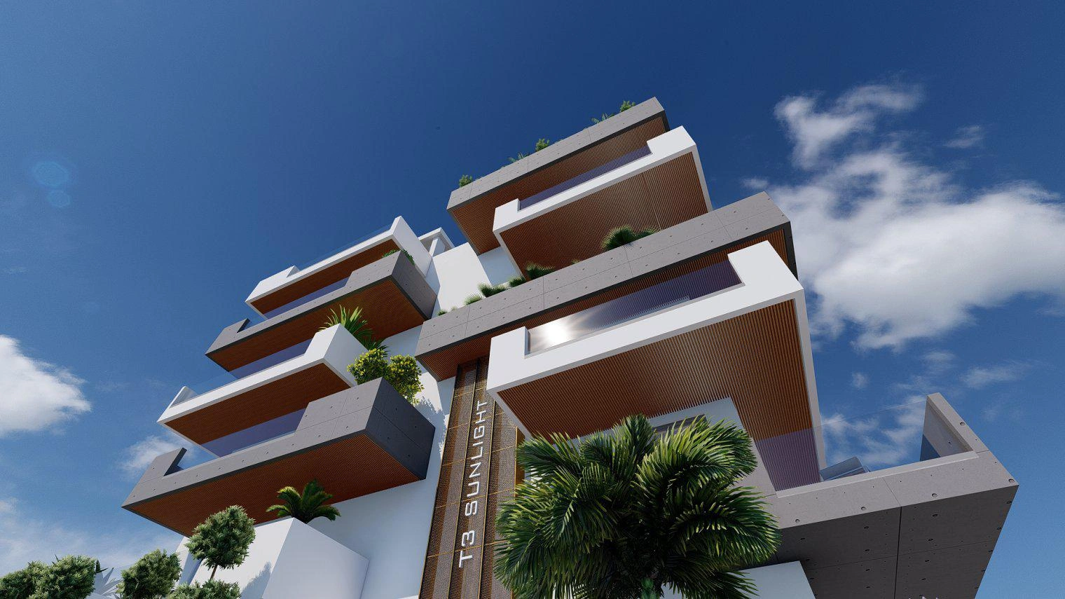 Апартаменты в современном жилом комплексе в Ларнаке, Кипр