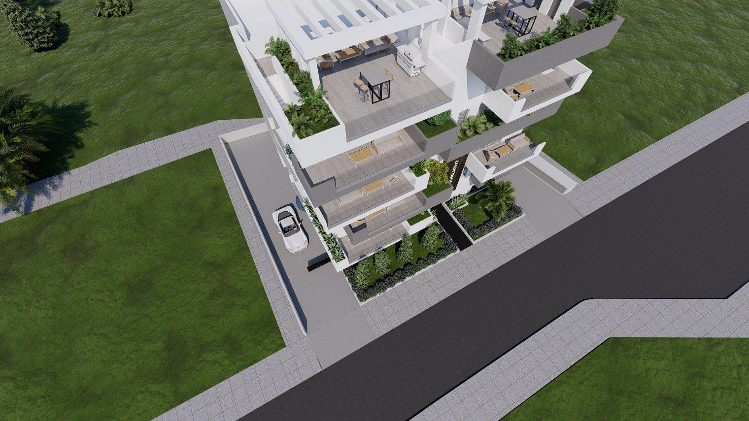 Апартаменты в современном жилом комплексе в Ларнаке, Кипр