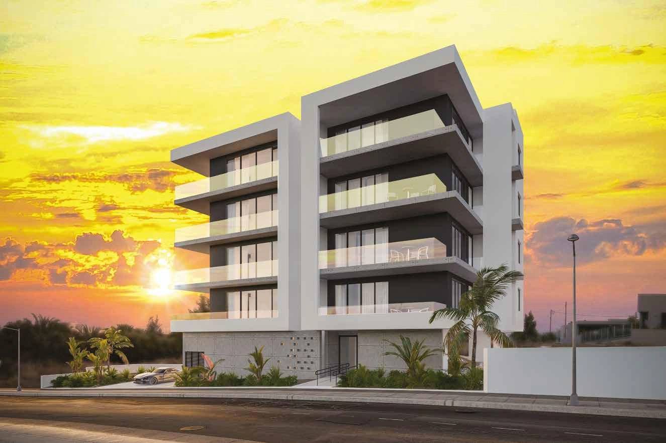 Квартиры в малоэтажном жилом комплексе в Никосии, Кипр