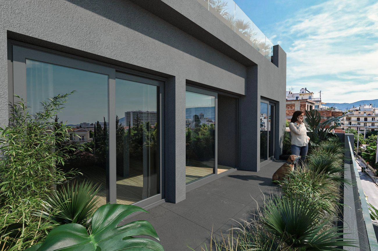 Квартиры с управлением арендой в Ампелокипи, Аттика, Греция