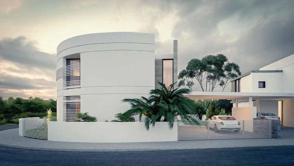 Виллы в новом жилом комплексе на окраине Никосии, Кипр