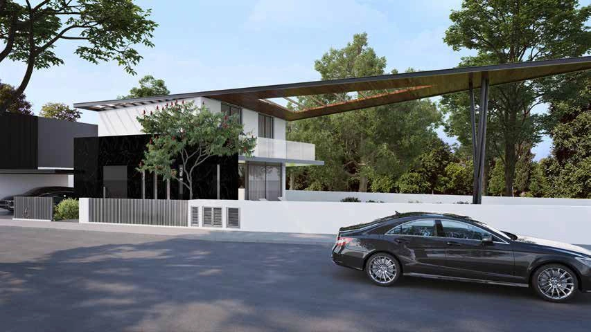 Виллы в новом жилом комплексе на окраине Никосии, Кипр