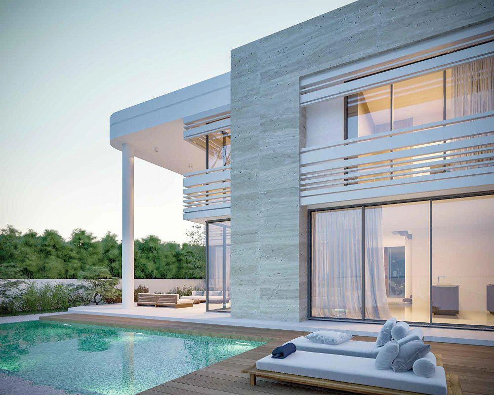 Виллы в новом жилом комплексе на окраине Никосии, Кипр