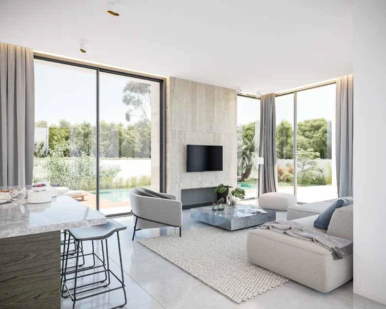 Виллы в новом жилом комплексе на окраине Никосии, Кипр