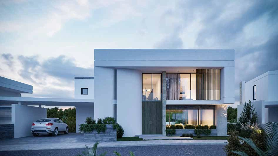 Виллы в новом жилом комплексе на окраине Никосии, Кипр