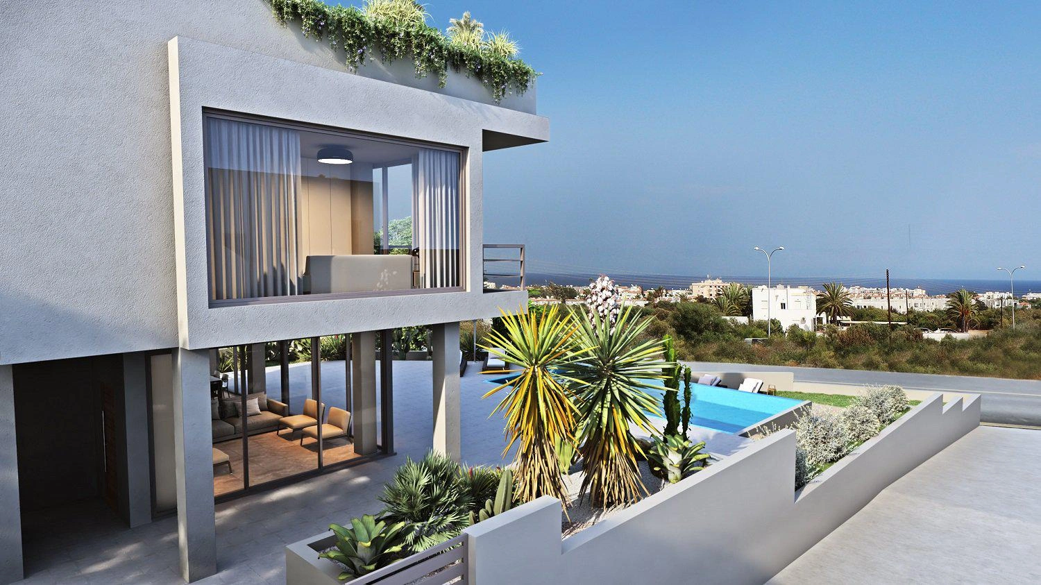 Виллы в жилом комплексе у марины в Пернере, Фамагуста, Кипр