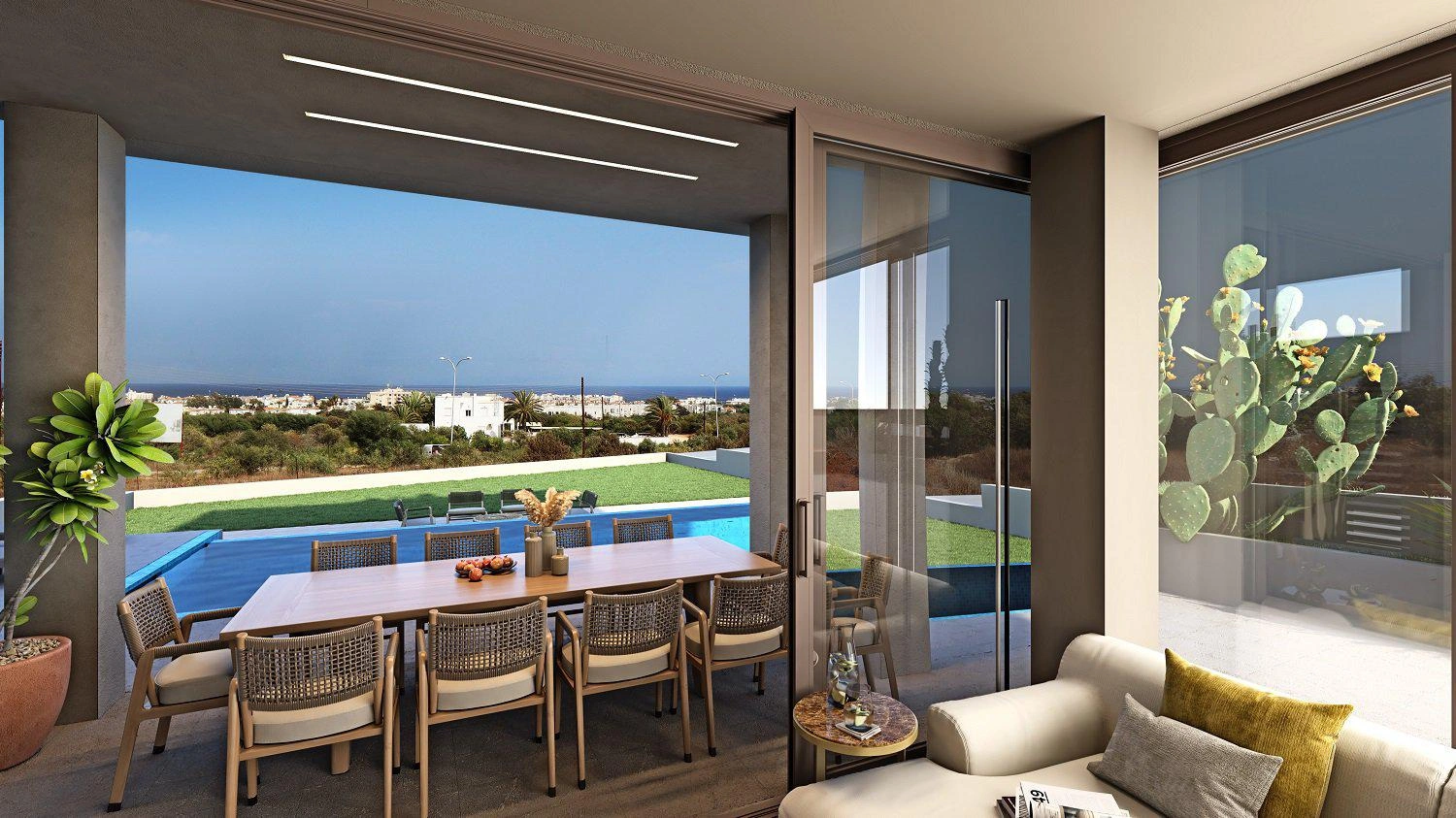 Виллы в жилом комплексе у марины в Пернере, Фамагуста, Кипр