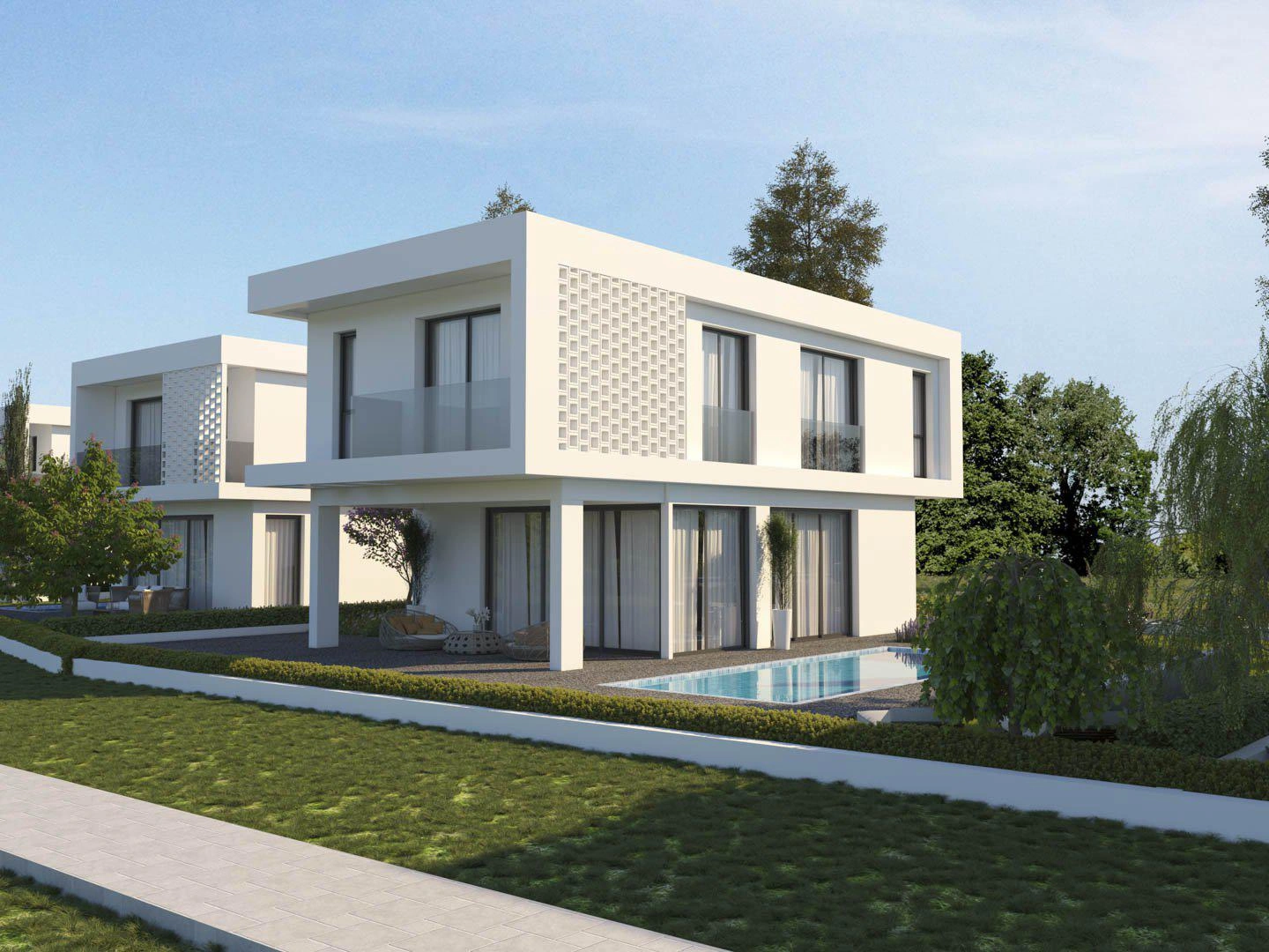 Виллы с бассейнами в Фамагусте, Кипр