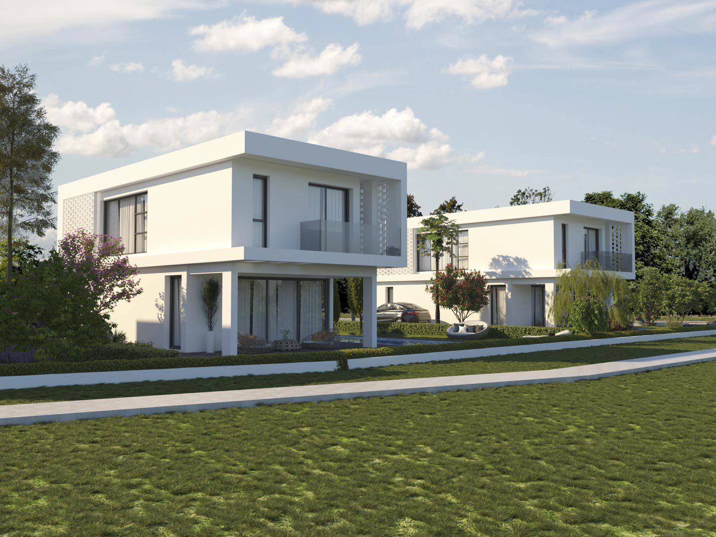 Виллы с бассейнами в Фамагусте, Кипр