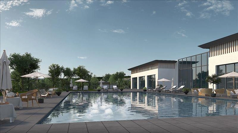 Виллы в современном жилом комплексе в Стамбуле, Турция