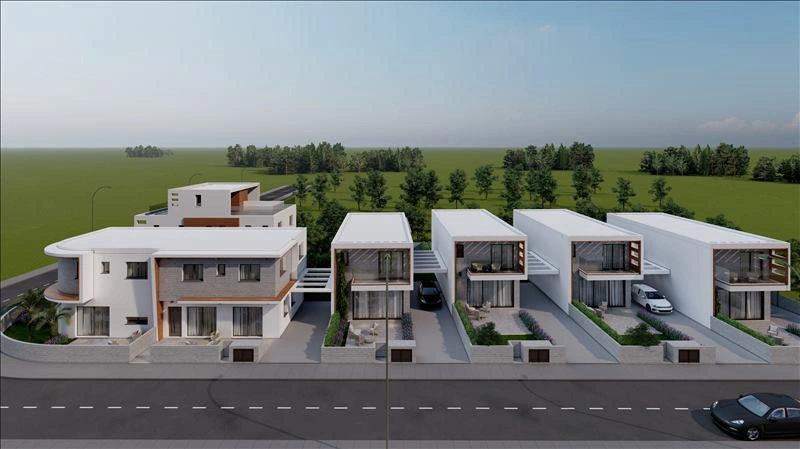 Виллы в жилом комплексе в Пафосе, Кипр