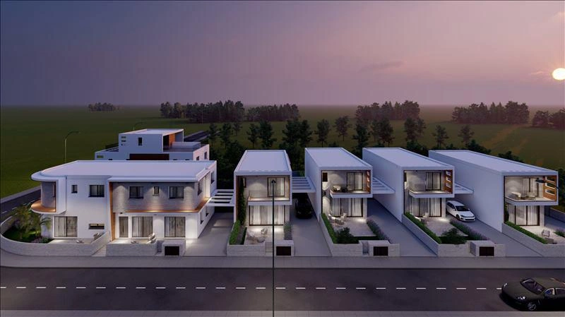 Виллы в жилом комплексе в Пафосе, Кипр