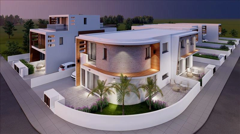 Виллы в жилом комплексе в Пафосе, Кипр