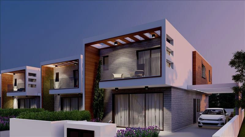 Виллы в жилом комплексе в Пафосе, Кипр