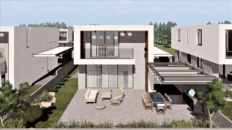 Виллы в жилом комплексе в Пафосе, Кипр