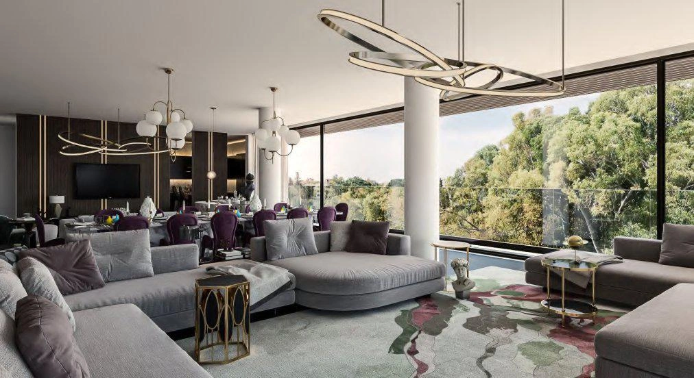 Апартаменты и виллы в новом жилом проекте в Никосии, на Кипре