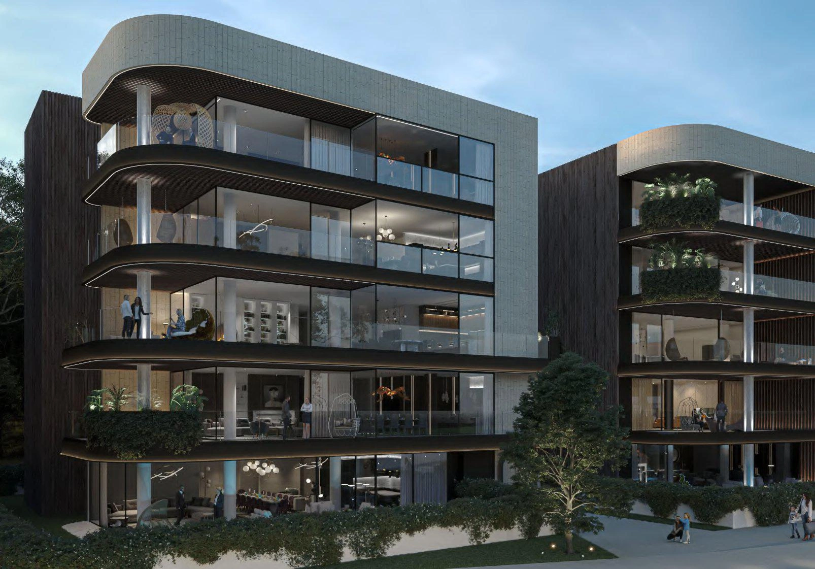 Апартаменты и виллы в новом жилом проекте в Никосии, на Кипре