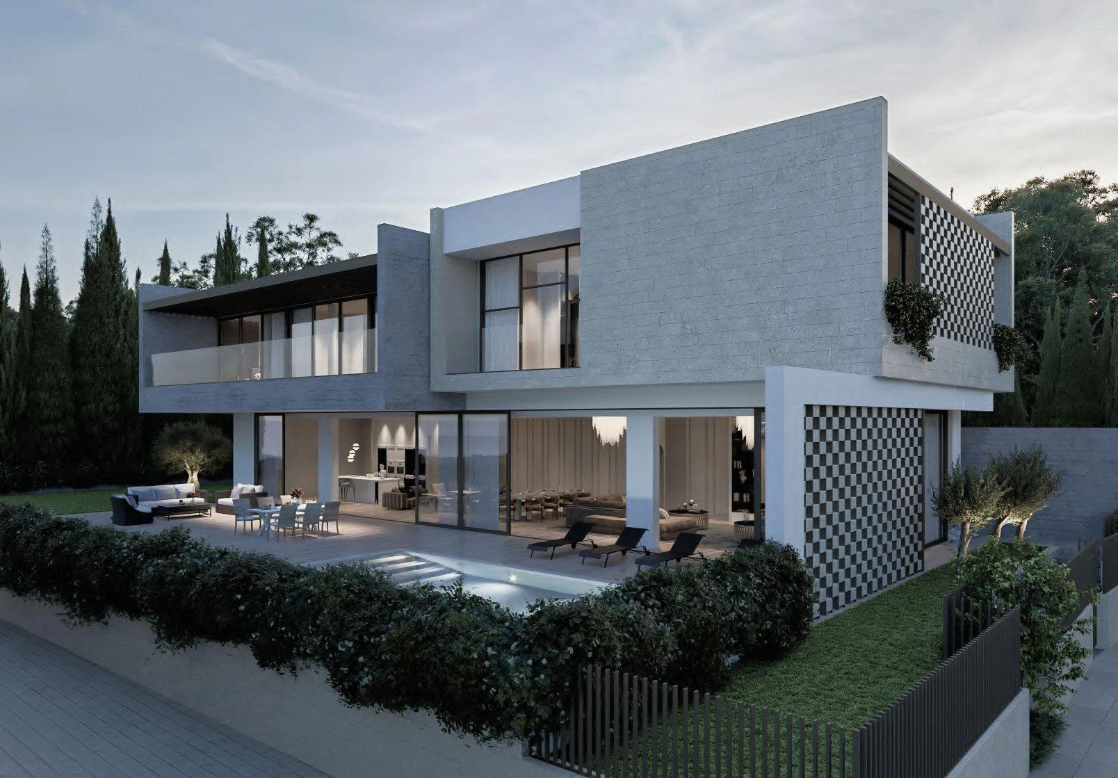 Апартаменты и виллы в новом жилом проекте в Никосии, на Кипре