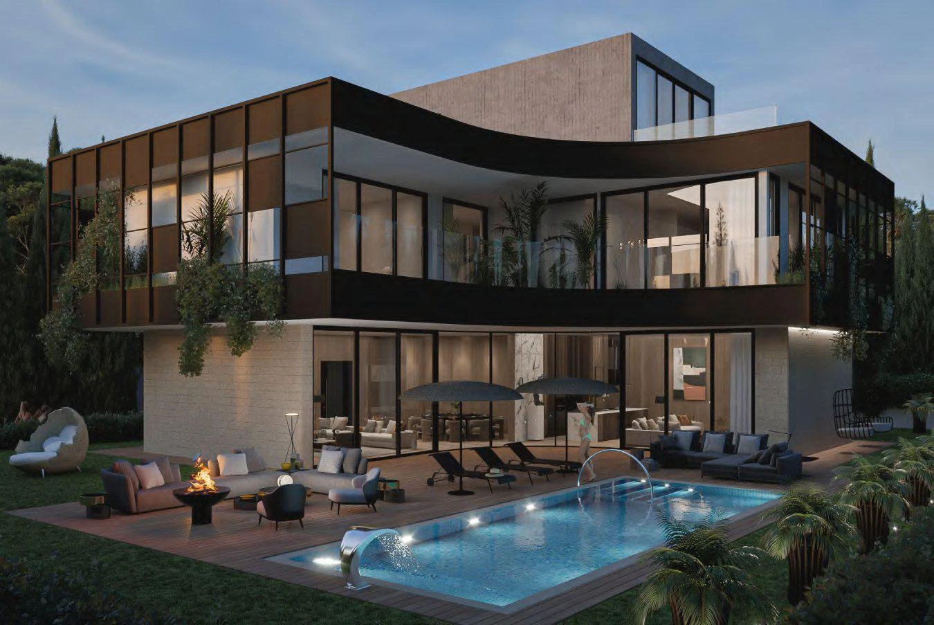 Апартаменты и виллы в новом жилом проекте в Никосии, на Кипре