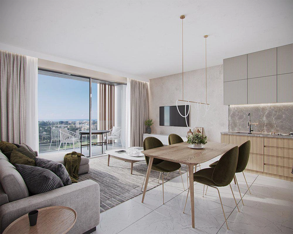 Апартаменты в жилом комплексе в Пафосе, на Кипре