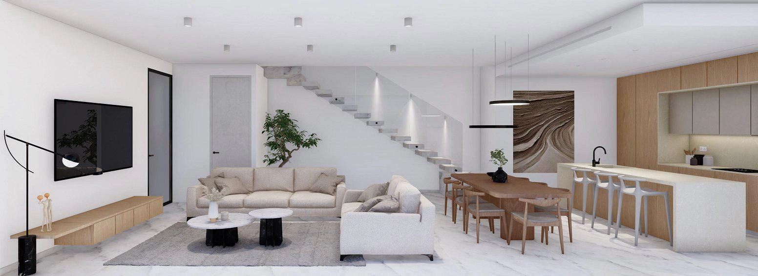 Виллы в современном жилом комплексе в Пафосе, Кипр