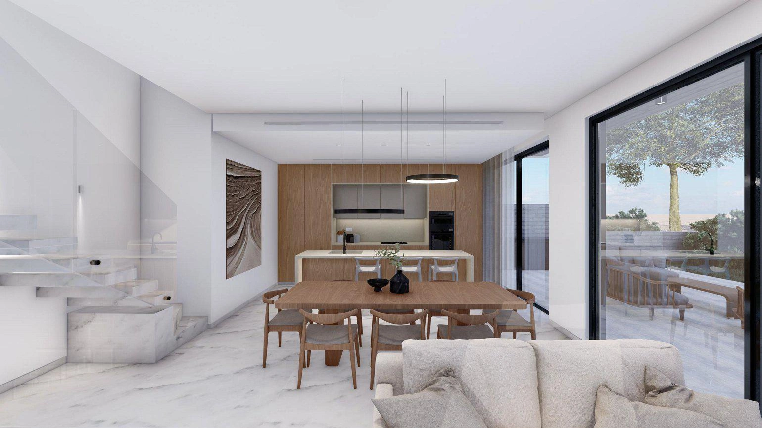 Виллы в современном жилом комплексе в Пафосе, Кипр