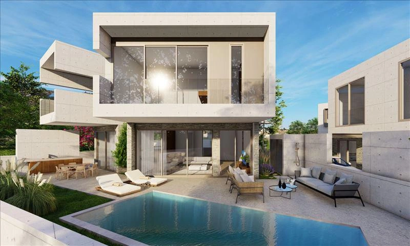 Виллы с мебелью в Пафосе, Кипр