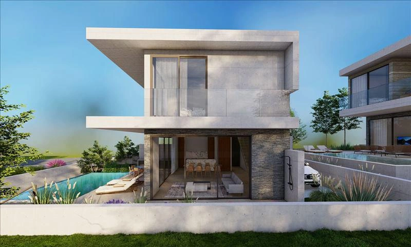 Виллы с мебелью в Пафосе, Кипр