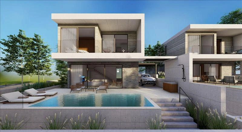 Виллы с мебелью в Пафосе, Кипр