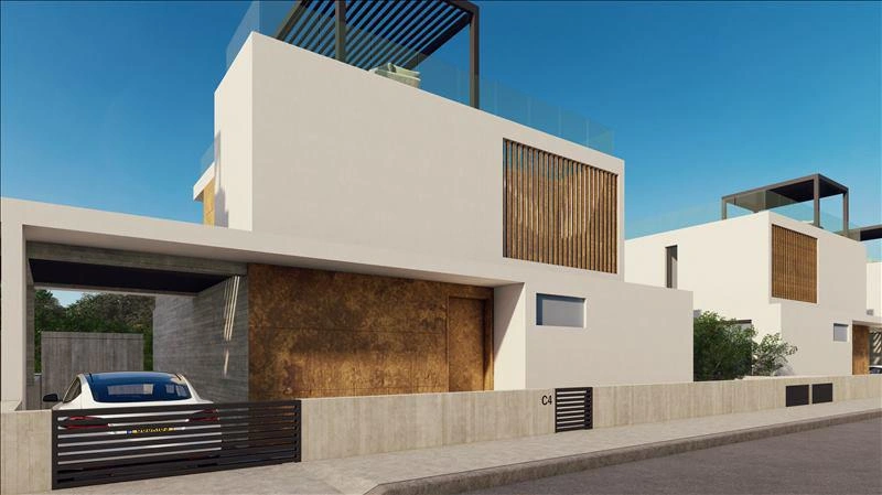 Виллы в новом проекте застройки в Пафосе, Кипр