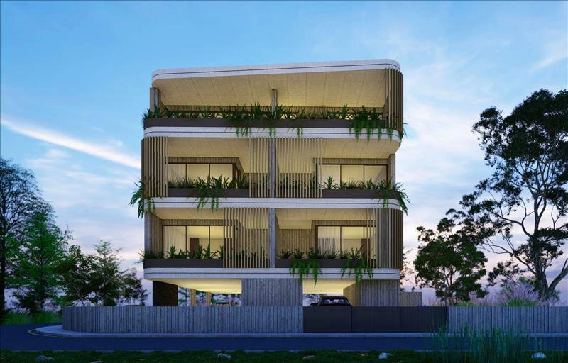 Пентхаус в малоэтажной резиденции в Пафосе, Кипр