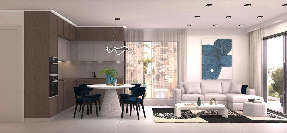 Апартаменты в новом жилом комплексе в Аттике, Греция