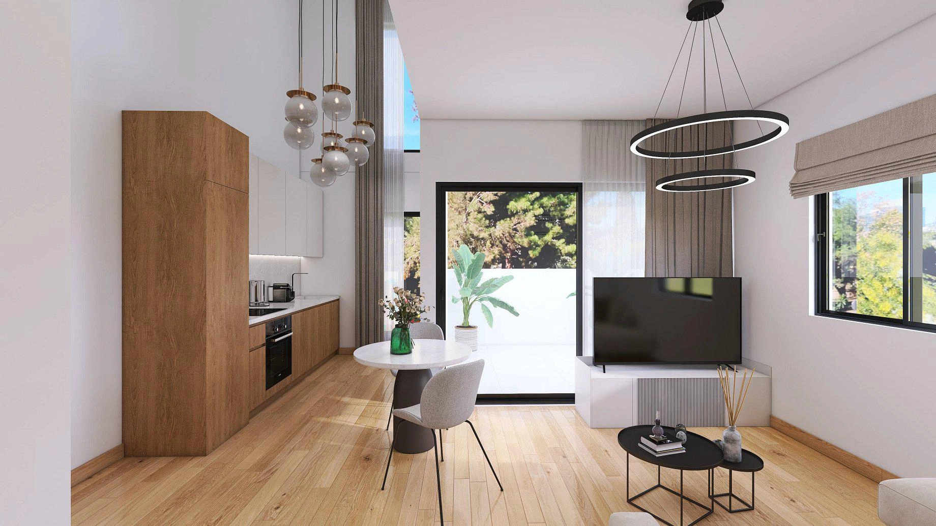 Апартаменты в новом жилом комплексе в Аттике, Греция