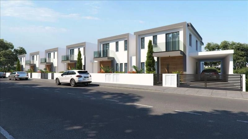 Виллы в жилом комплексе в Ларнаке, Кипр