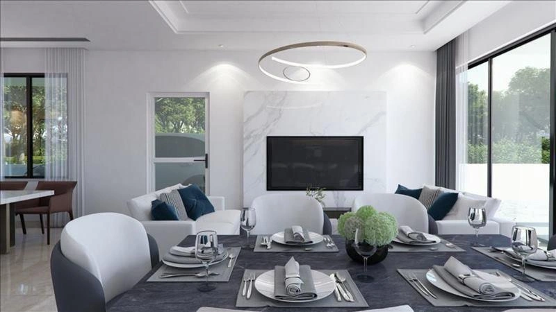 Виллы в жилом комплексе в Ларнаке, Кипр