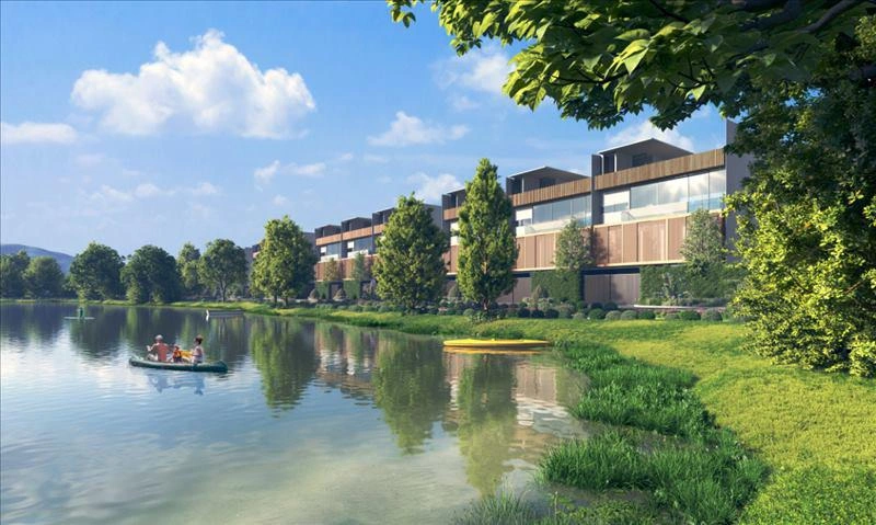 Таунхаусы в закрытом жилом комплексе рядом с пляжем Банг Тао, Пхукет, Таиланд