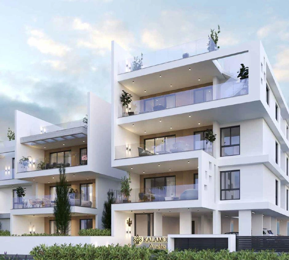 Апартаменты в малоэтажном жилом комплексе в Ларнаке, Кипр