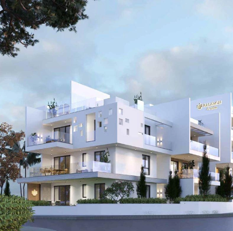 Апартаменты в малоэтажном жилом комплексе в Ларнаке, Кипр