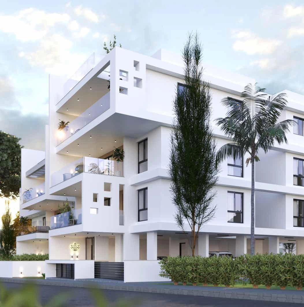 Апартаменты в малоэтажном жилом комплексе в Ларнаке, Кипр