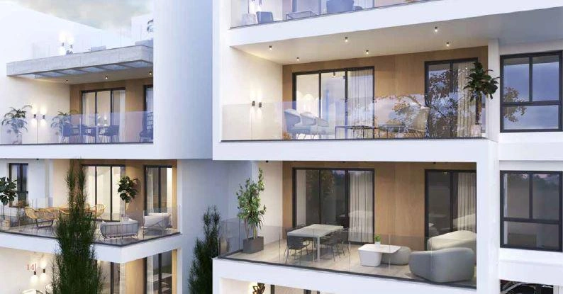 Апартаменты в малоэтажном жилом комплексе в Ларнаке, Кипр