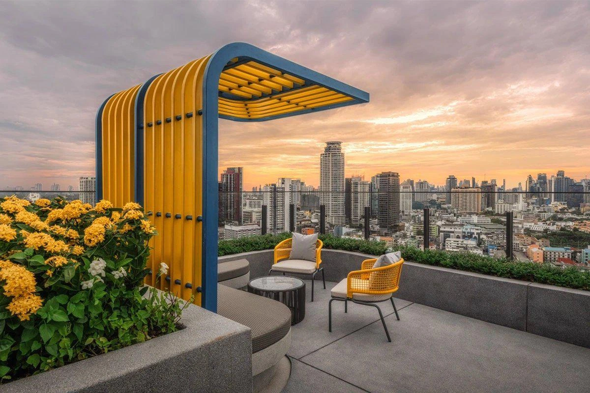 Апартаменты в современном жилом комплексе в Бангкоке, Таиланд