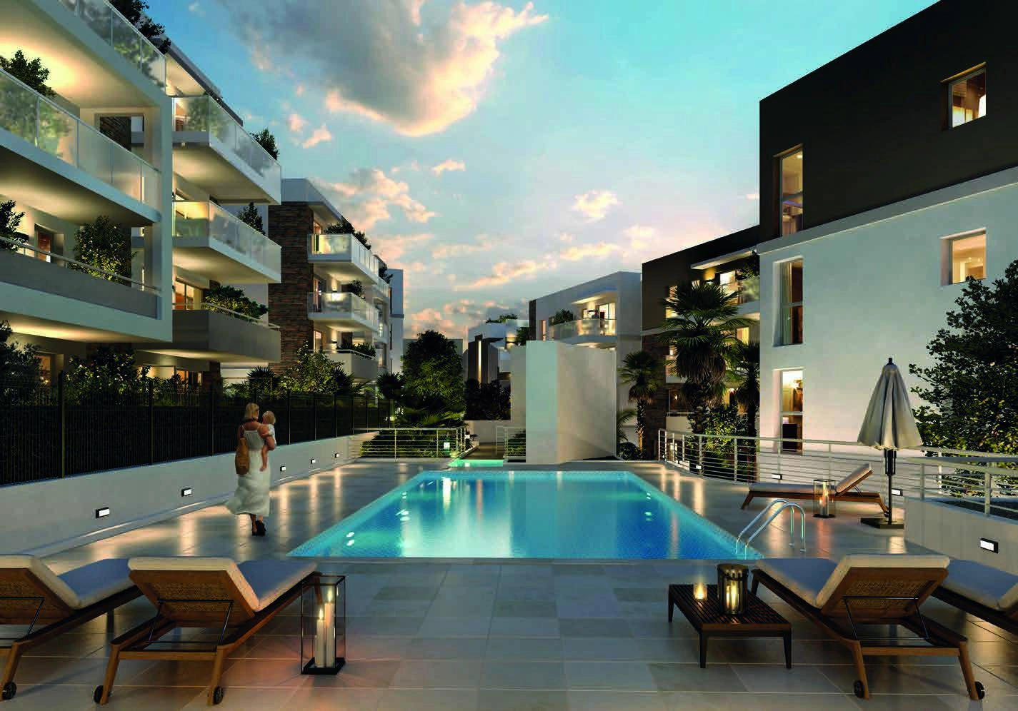 Апартаменты в современном жилом комплексе в Provence-Alpes-Cote d'Azur, Франция