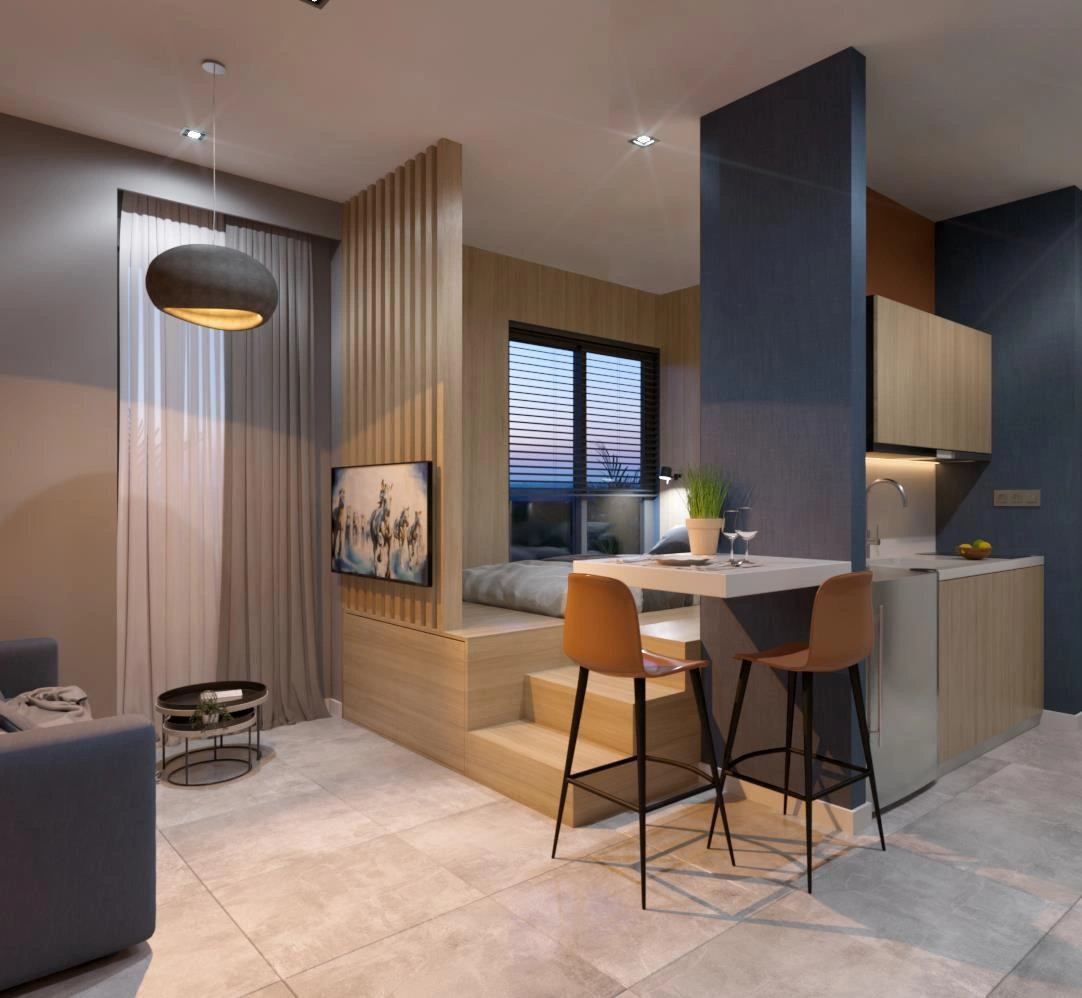 Меблированные квартиры с гарантированным доходом в Аттике, Греция