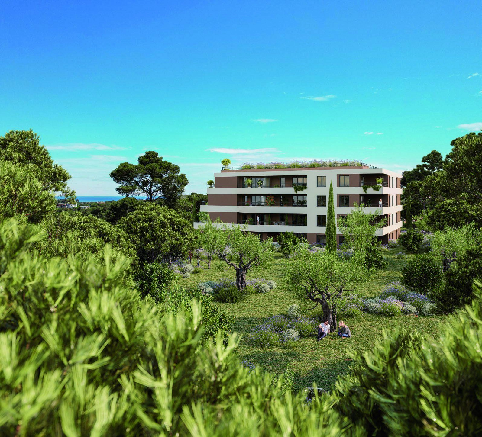Квартиры в современном жилом комплексе в Прованс — Альпы — Лазурный берег, Франция