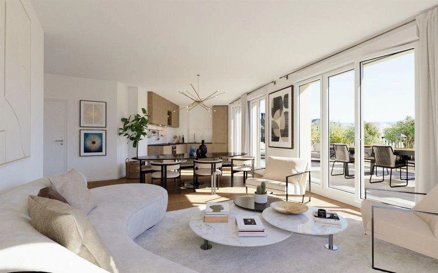 Апартаменты в жилом комплексе в Иль-де‑Франс, Франция