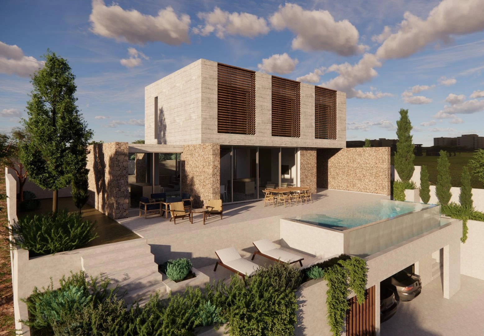 Виллы в жилом комплексе в Пафосе, Кипр