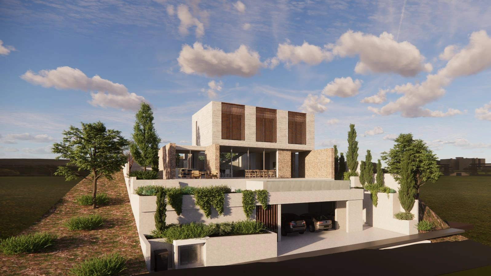 Виллы в жилом комплексе в Пафосе, Кипр