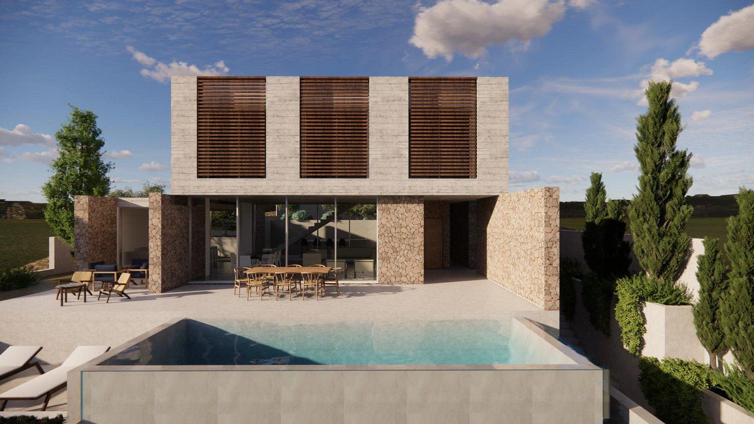 Виллы в жилом комплексе в Пафосе, Кипр